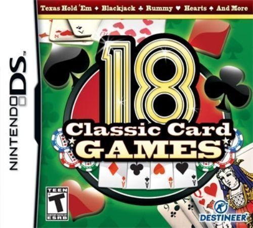 18 Classic Card Games (USA) Game Cover